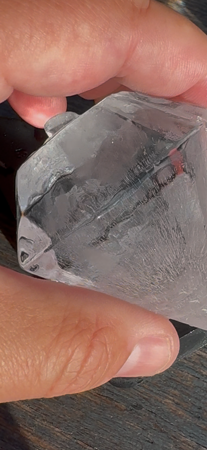 Form för kristallklar is-2 x diamant